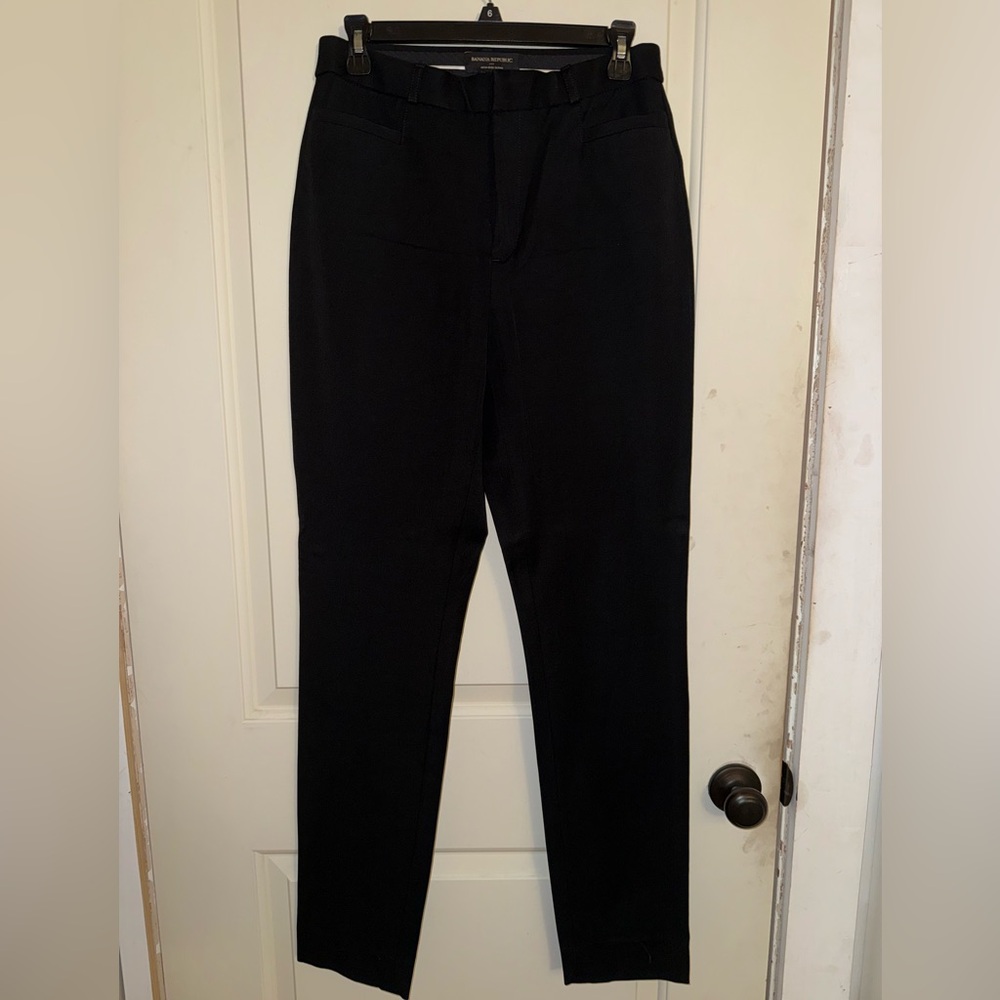 NWOT Banana Republic High-Rise Straight Sloan Pant Size 6 Tall - Picture 5 of 10